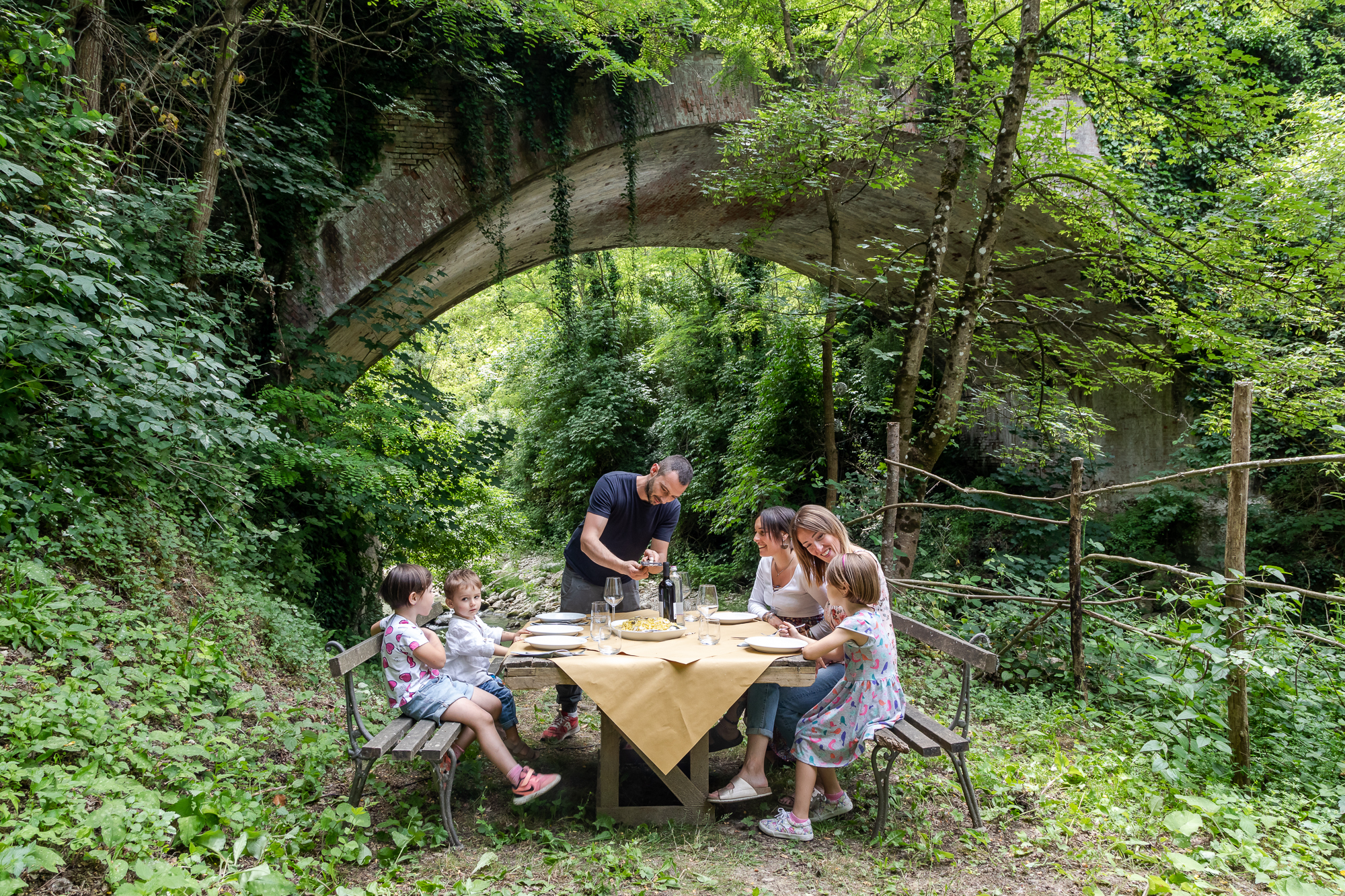 Barbecue al fiume - Montefeltro
